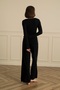 18229 WOMEN'S ROUND-NECK LONG-SLEEVED PAJAMA SET - 3