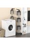 Clothes Drying Rack, Extendable Laundry Drying Rack 69.9 Inch Tall, Foldable Rods With wheels, Cloth - 4