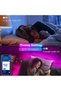 شريط إضاءة LED بطول 2 متر يعمل بمنفذ USB، شريط إضاءة RGB ذكي مقاوم للماء بتقنية بلوتوث مع جهاز تحكم عن بعد ومؤقت - 6