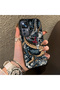 Mi 12T Pro Compatible Silicone Hard-Edge Back Case with Dragon Pattern—Romantic Couple Phone Case - 3