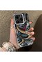 Tecno Spark 20 Pro Compatible Silicone Hard-Edge Back Case with Dragon Pattern—Romantic Couple Phone Case - 3