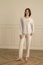 18223 WOMEN'S PRINTED LONG-SLEEVED PAJAMA SET - 2
