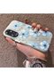 OPPO A60 Compatible Silicone Hard-Edge Back Case with Floral Print—Romantic Couple Phone Case - 2