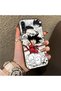 Samsung Galaxy A50 Compatible Silicone Hard-Edge Back Case with Goku Design—Romantic Couple Phone Case - 3
