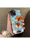 iPhone 14 Plus Compatible Silicone Edge-to-Edge Hard Back Case with Nami Pattern—Couple's Phone Case - 3