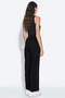 Striped Detail Drawstring Waist Pants - 4