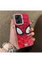Redmi 13C Compatible Silicone Hard-Edge Back Case with Spider-Man Design—Cute Couple Phone Case - 3