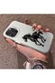 iPhone 16 Pro-Compatible Silicone Edge-Reinforced Back Case with Patterned "Lovers" Design Phone Case - 2