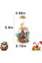 Christmas Candleholders, Reindeer and Pinecone Christmas Decorations, Christmas Trees, Pine-Themed Decor, Table Centerpieces, Holiday Ornaments, Mantelpieces, Home Parties, Thanksgiving - 4