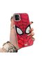 Samsung Galaxy A03 Compatible Silicone Hard-Edge Back Case with Spider-Man Design—Cute Couple Phone Case