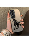 Infinix Hot 60 Pro Plus Compatible Silicone Hard-Edge Back Case with Patterned "Loving Couple" Phone Case - 3