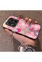 Poco X7 Compatible Silicone Hard-Edge Back Case with Strawberry Pattern—Cute Couple Phone Case - 2