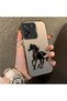 Mi 13T-Compatible Silicone Hard-Edge Back Case with Patterned "Loving Couple" Phone Case - 3