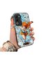 OPPO A5 5G-Compatible Silicone Hard-Edge Back Case with Nami Pattern—Romantic Couple Phone Case