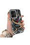 Poco M6 Compatible Silicone Hard-Edge Back Case with Dragon Pattern—Romantic Couple Phone Case