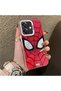 OPPO A3 5G-Compatible Silicone Hard-Edge Back Case with Spider-Man Design—Cute Couple Phone Case - 3