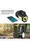 Solar Flashlight Double Light Source Red Usb Multi-Function Cob Emergency Warning Searc - 2