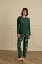 18253 WOMEN'S PRINTED LONG-SLEEVED PAJAMA SET - 2