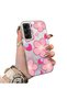 Samsung Galaxy A05S Compatible Silicone Hard-Edge Back Case with Strawberry Pattern—Cute Couple Phone Case