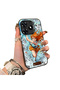 Tecno Spark 10 Pro Compatible Silicone Hard-Edge Back Case with "Nami" Pattern—Romantic Couple Phone Case