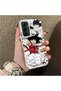 Samsung Galaxy A35 Compatible Silicone Edge-to-Edge Hard Back Case with Goku Design—Romantic Couple Phone Case - 3