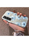 Realme C65 Compatible Silicone Hard-Edge Back Case with Floral Print—Romantic Couple Phone Case - 2