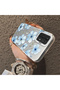 Samsung Galaxy A13 Compatible Silicone Hard-Edge Back Case with Floral Print—Romantic Couple Phone Case - 4