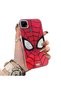 Realme C25S Compatible Silicone Hard-Edge Back Case with Spider-Man Design—Romantic Couple Phone Case