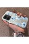 Redmi 13 Compatible Silicone Hard-Edge Back Case with Floral Print—Romantic Couple Phone Case - 2