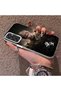 Samsung Galaxy A24 Compatible Silicone Hard-Edge Back Case with Wukong Pattern—Romantic Couple Phone Case - 2