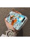 iPhone 7 Plus Compatible Silicone Hard-Edge Back Case with "Nami" Pattern—Lovers' Phone Case - 4