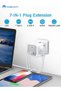 محول تمديد متعدد المنافذ مع 3 منافذ USB، وحدة تمديد مكعبة مع فتحات USB-C، شحن سريع 3.4 أمبير، M - 2
