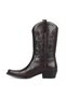 Claret Red Men's Cowboy Boots - 5
