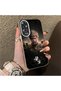OPPO A60 Compatible Silicone Hard-Edge Back Case with Wukong Pattern—Romantic Couple Phone Case - 3