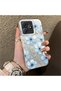 Realme Note 60 Compatible Silicone Edge-to-Edge Hard Back Case with Floral Print—Romantic Couple Phone Case - 3