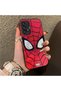 Samsung Galaxy A33 5G Compatible Silicone Hard-Edge Back Case with Spider-Man Design—Cute Couple Phone Case - 3