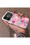 Tecno Pova 6 Compatible Silicone Edge-to-Edge Hard Back Case with Strawberry Pattern—Romantic Couple Phone Case - 2