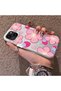 iPhone 14 Plus Compatible Silicone Edge-to-Edge Back Case with Strawberry Pattern—Romantic Couple Phone Case - 2