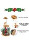 Christmas Candleholders, Reindeer and Pinecone Christmas Decorations, Christmas Trees, Pine-Themed Decor, Table Centerpieces, Holiday Ornaments, Mantelpieces, Home Parties, Thanksgiving - 2