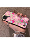 Realme C21 Compatible Silicone Hard-Edge Back Case with Strawberry Pattern—Romantic Couple Phone Case - 2
