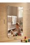 مرآة حائط أكريليك، مستطيلة الشكل مع زوايا مستديرة، مقاس 40 × 60 سم. - 6