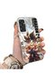 Samsung Galaxy A24 Compatible Silicone Hard-Edge Back Case with Dragon Ball Design—Cute Couple Phone Case