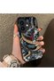 iPhone 17-Compatible Silicone Edge-Reinforced Back Case with Dragon Pattern—Romantic Couple Phone Case - 3