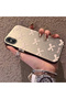 iPhone X-Compatible Silicone Hard-Edge Back Case with Bow Tie Pattern—Romantic Couple Phone Case - 2