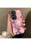 Infinix Hot 60 Pro Plus Compatible Silicone Hard-Edge Back Case with Strawberry Pattern—Couple's Phone Case - 3