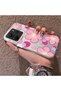 Redmi Note 14 4G-Compatible Silicone Hard-Edge Back Case with Strawberry Pattern—Cute Couple Phone Case - 2