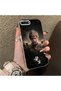 iPhone 7 Plus Compatible Silicone Hard-Edge Back Case with Wukong Design—Couple's Phone Case - 3