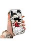 Samsung Galaxy A50 Compatible Silicone Hard-Edge Back Case with Goku Design—Romantic Couple Phone Case