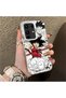 Infinix Note 50 Pro Plus Compatible Silicone Hard-Edge Back Case with Goku Design—Couple's Phone Case - 3