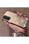 Samsung Galaxy A34 Compatible Silicone Hard-Edge Back Case with Bow Tie Pattern—Cute Couple Phone Case - 2